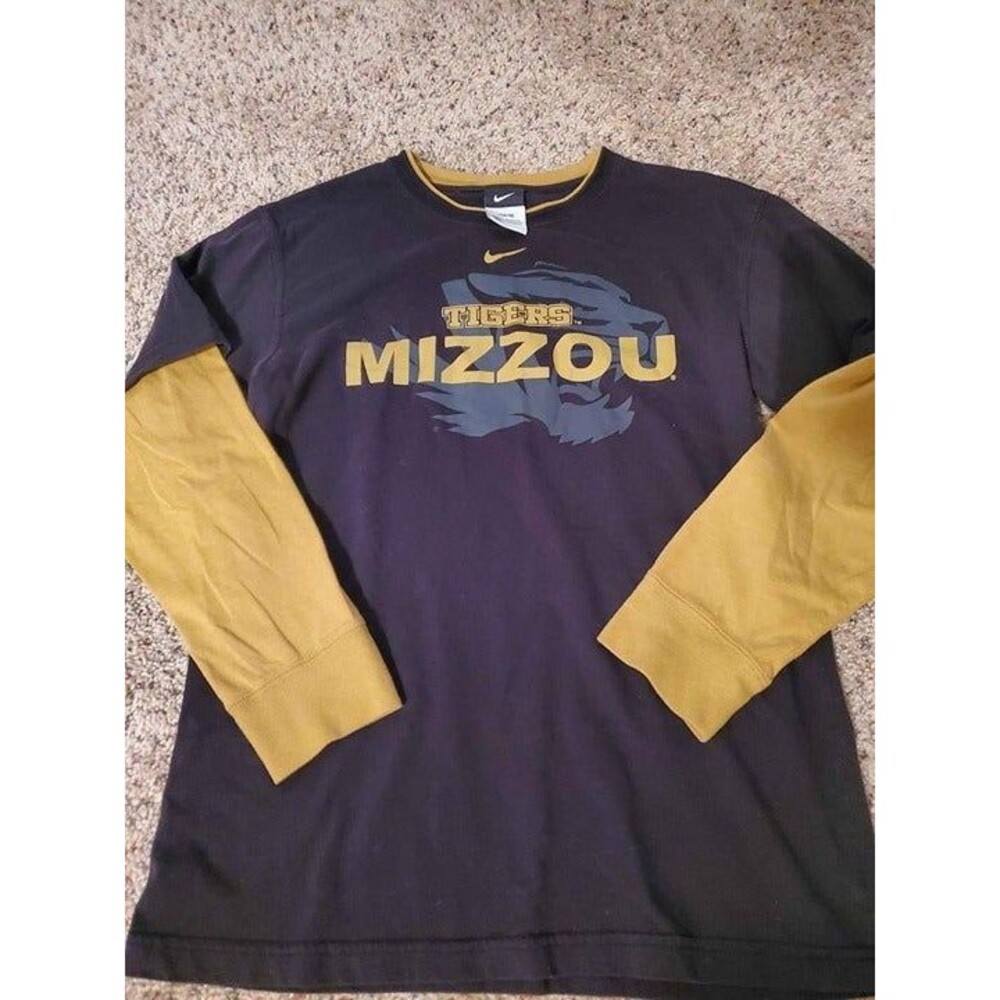 Boys youth large Nike Mizzou Tigers shirt University of Missouri